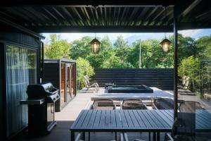 Μπαλκόνι ή βεράντα στο saunea白州