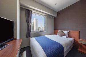 Postel nebo postele na pokoji v ubytování HOTEL MYSTAYS Nagoya Sakae + 37 fotografií
