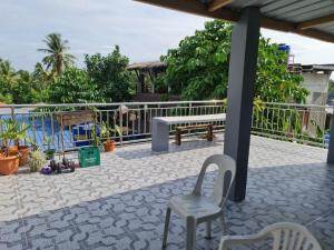 Balkón nebo terasa v ubytování 1308 Siargao General Luna