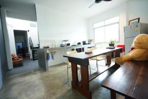 Posezení v ubytování Amahostel