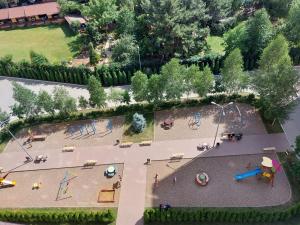 Et luftfoto af Apartment green park + 5 billeder