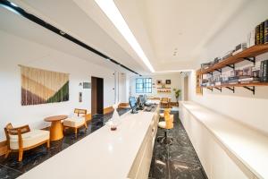Posezení v ubytování Denpa Inn - Shanghai Hongqiao Jinhui Road Branch
