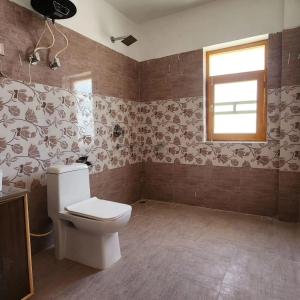Koupelna v ubytování Hotel Gangchen Tabo