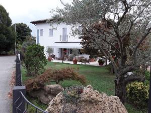 A garden outside Locanda Bellavista