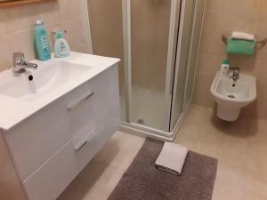 A bathroom at Locanda Bellavista