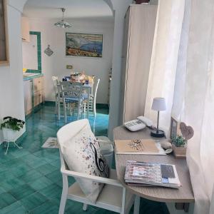 Χώρος καθιστικού στο Symphony House Ravello