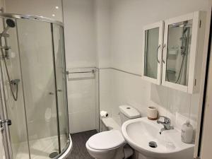 Ένα μπάνιο στο Stylish, Modern Home in Central Dundee Sleeps 4