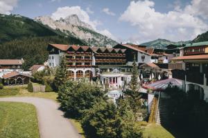 Üldine mäevaade või majutusasutusest Hotel Tyrol am Haldensee pildistatud vaade