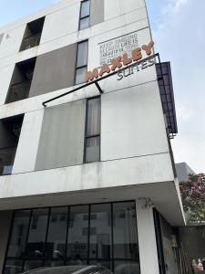 Bygningen som hotellet ligger i