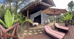 Zahrada ubytování Buffalo's Rest Greenpark-Naivasha