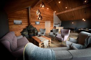 Istumisnurk majutusasutuses Fjalladýrð Hotel