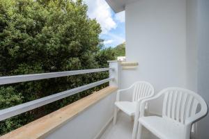 Balkón alebo terasa v ubytovaní Apartament Massanet 1c