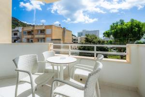 Balkón alebo terasa v ubytovaní Apartament Massanet 1c