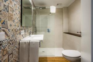 Kúpeľňa v ubytovaní Apartament Massanet 1c