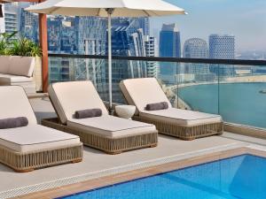 Bazén v ubytování The First Collection Dubai Waterfront nebo v jeho okolí + 32 fotografií