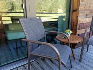 Uma varanda ou terraço em Alps Tux