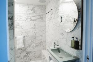 Koupelna v ubytování Boutique Hotel Herman K