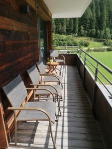 Uma varanda ou terraço em Alps Tux