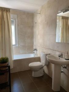 Koupelna v ubytování Luz de Luna