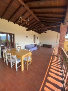 Χώρος καθιστικού στο AGRITURISMO Cascina Bissiniga