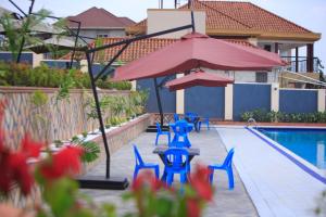 The swimming pool at or close to Nesa Resort Kampala
