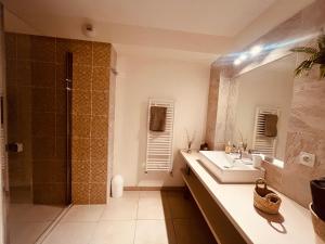 Ένα μπάνιο στο L'AMOUREUX DE NIMES : P3 + parking privé +14 φωτογραφίες