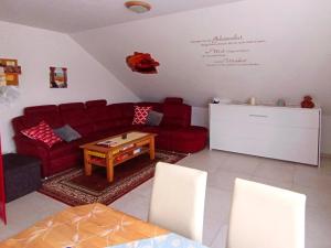 Posezení v ubytování Ferienwohnung Mechernich-Eifel