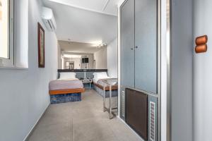 Kuchyň nebo kuchyňský kout v ubytování ALFA HOTEL