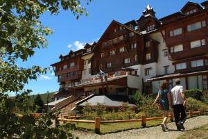 Hóspedes ficando em Hotel Catedral Ski & Wellness