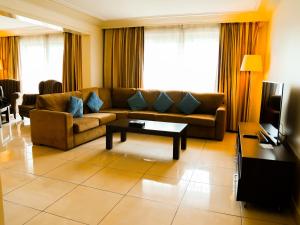 Μια τηλεόραση ή/και κέντρο ψυχαγωγίας στο Abuja Continental Hotel