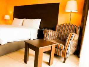 Χώρος καθιστικού στο Abuja Continental Hotel