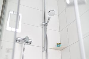 Koupelna v ubytování Hotel zur Traube