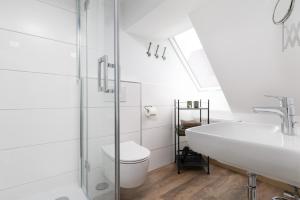 Koupelna v ubytování Hotel zur Traube