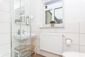 Koupelna v ubytování Hotel zur Traube