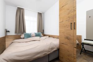 Postel nebo postele na pokoji v ubytování Hotel zur Traube