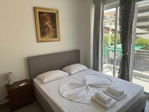 Postel nebo postele na pokoji v ubytování Cafe de Pylar