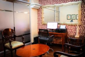 TV/trung tâm giải trí tại Hotel Plaza San Martin