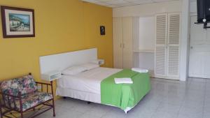 Postel nebo postele na pokoji v ubytování Hotel Juan Sebastián
