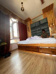 Katil atau katil-katil dalam bilik di New urban Den cottage