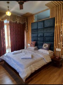 Katil atau katil-katil dalam bilik di New urban Den cottage