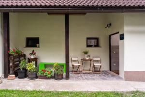 Zahrada ubytování Apartman Rujka