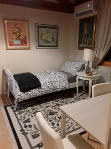 A seating area at Locanda Bellavista