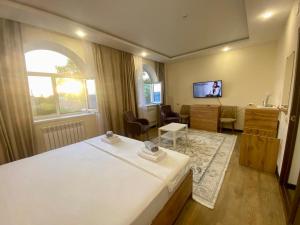 TV a/nebo společenská místnost v ubytování Arnau