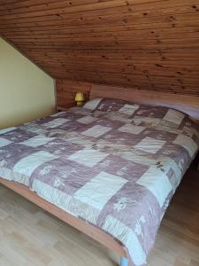 Postel nebo postele na pokoji v ubytování Apartment Katja