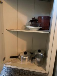A cozinha ou cozinha compacta de Cheverny Apart Hotel