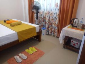 Letto o letti in una camera di ALEXANDRA HOME for foreign tourists only
