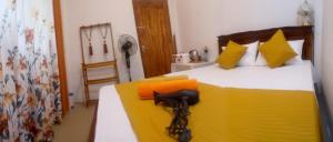Letto o letti in una camera di ALEXANDRA HOME for foreign tourists only