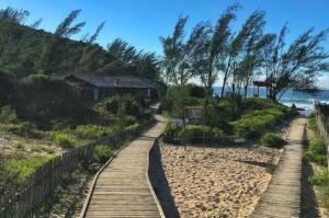 Naturlandskabet i nærheden af feriehuset