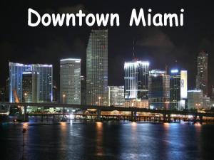 Nespecifikovaný výhled na destinaci Miami Beach nebo výhled na město při pohledu z hotelu