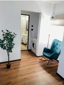 Χώρος καθιστικού στο Apartament Tudorache Premium